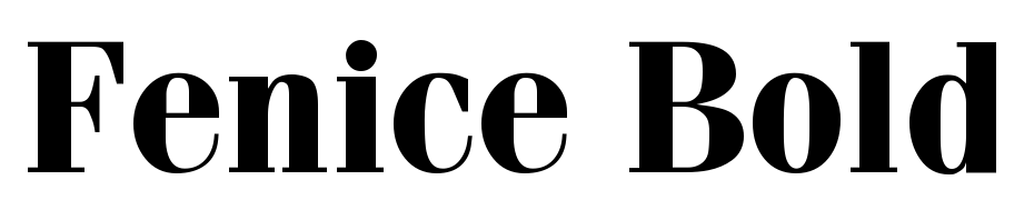 Fenice Bold cкачати шрифт безкоштовно
